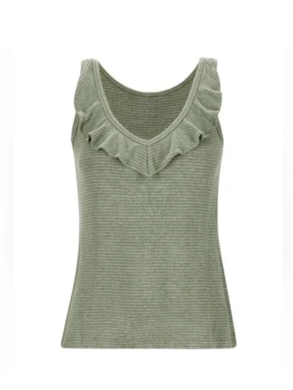 CAbi Wink Tank Green Size M EUC